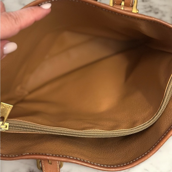 Celine Macadem Triomphe Vintage Leather Bucket Tote Bag - Picture 12 of 13